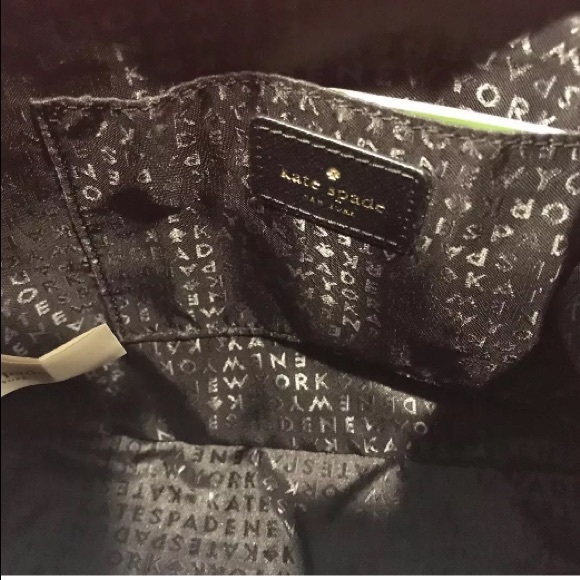 Kate spade Ina Greta court black glitter satchel - Picture 7 of 8